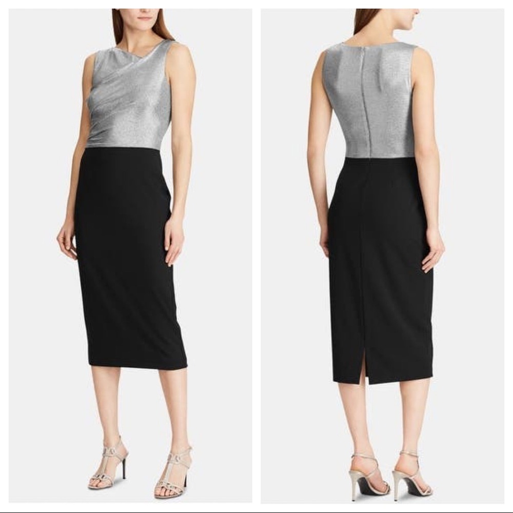 Lauren Ralph Lauren Annabella Metallic Cocktail